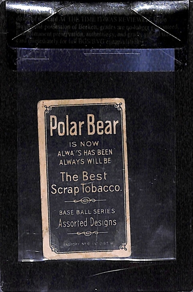 1909-11 T206 Cy Young - Glove Shows -  Polar Bear Back - BVG 1.0 - HOF